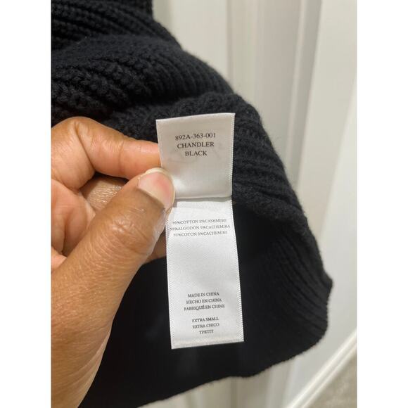 Rails Chandler Black Knit Sleeveless Sweater Vest Sz XS - Picture 5 of 7